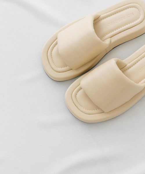 RODE SKO（ロデスコ）の「プラットフォームパフサンダル（サンダル・レディース・アイボリー/ブラック・38/37）」の11枚目の写真