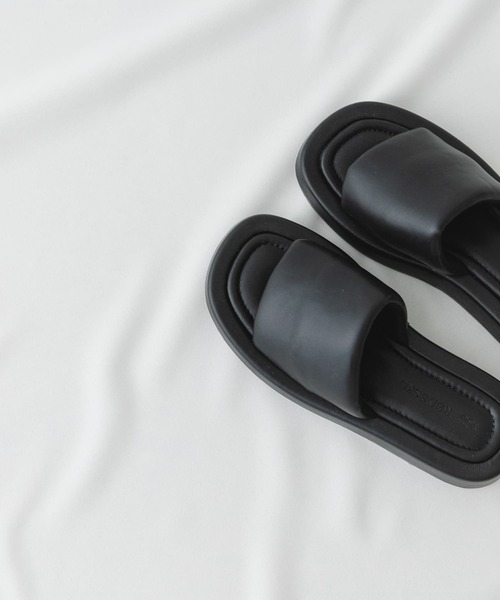 RODE SKO（ロデスコ）の「プラットフォームパフサンダル（サンダル・レディース・アイボリー/ブラック・38/37）」の19枚目の写真