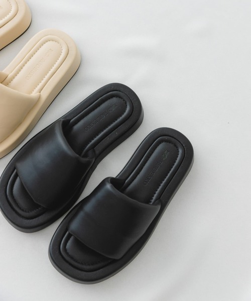 RODE SKO（ロデスコ）の「プラットフォームパフサンダル（サンダル・レディース・アイボリー/ブラック・38/37）」の21枚目の写真