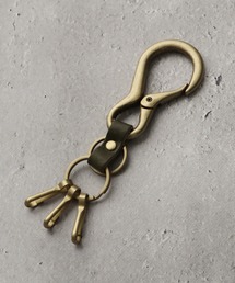 Art re A select（アトリエセレクト）の「【MADE IN JAPAN】レザーパーツ カラビナキーリング/キーホルダー（キーホルダー）」