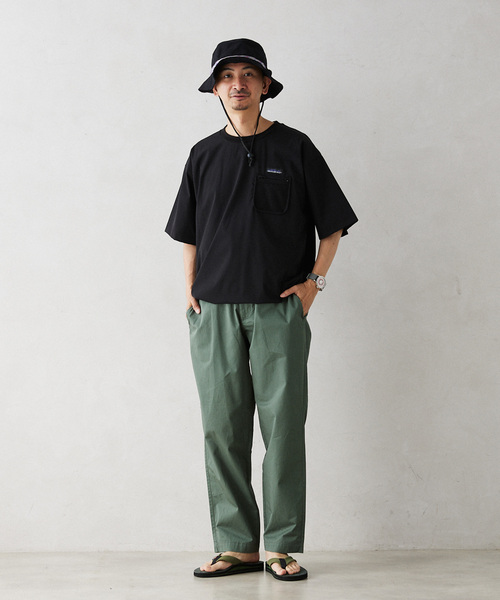 JOURNAL STANDARD relume(ジャーナルスタンダード レリューム)の「AMERICAN フェード チノスラックス By SUPIMA(チノパンツ・メンズ・ベージュ/ブラック/オリーブ/ブラックミックス・LARGE/MEDIUM)」の9枚目の写真