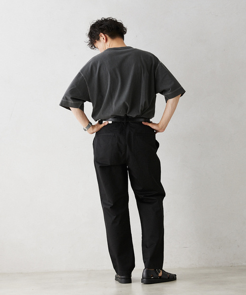 JOURNAL STANDARD relume(ジャーナルスタンダード レリューム)の「AMERICAN フェード チノスラックス By SUPIMA(チノパンツ・メンズ・ベージュ/ブラック/オリーブ/ブラックミックス・LARGE/MEDIUM)」の12枚目の写真