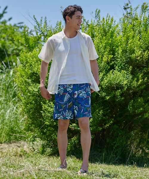 Eddie Bauer(エディーバウアー)の「ボイル 半袖シャツ(シャツ/ブラウス・メンズ・ダークネイビー/ホワイト/サファリグリーン/ブルー・L/XL/S/XXL/M)」の12枚目の写真
