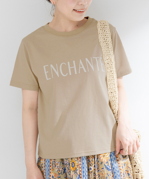 フロッキープリントTシャツ（Tシャツ/カットソー）｜B.C STOCK