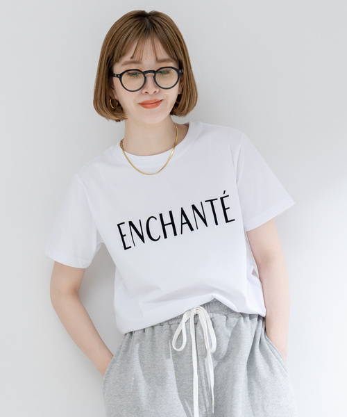 フロッキープリントTシャツ（Tシャツ/カットソー）｜B.C STOCK