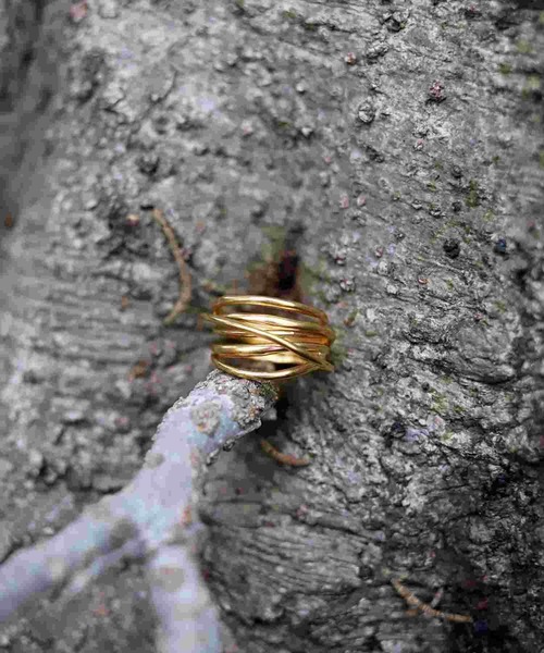 TEN.（テン）の「18KGP ビロウリング（リング・レディース・ゴールド・#9/#13/#15/#11）」の7枚目の写真