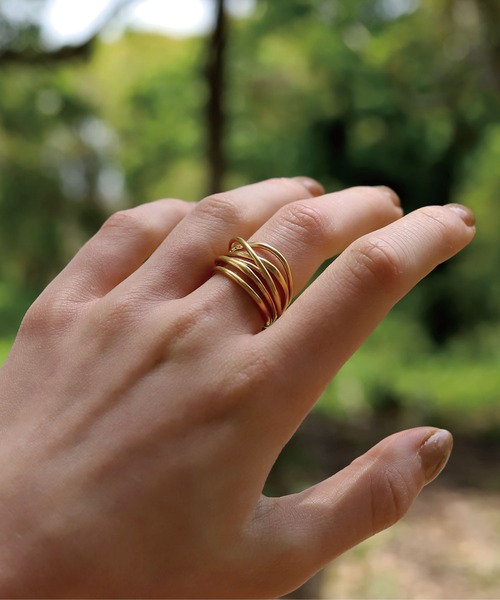 TEN.（テン）の「18KGP ビロウリング（リング・レディース・ゴールド・#9/#13/#15/#11）」の8枚目の写真