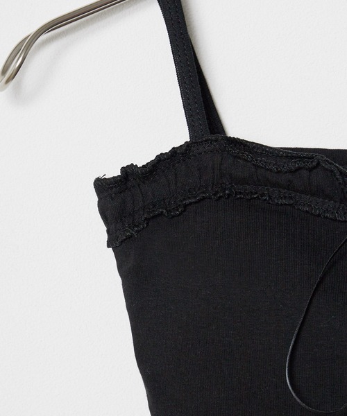 Chick(チック)の「フリル ×リボンキャミソール(キャミソール・レディース・グレー/ブラック/ホワイト・FREE)」の21枚目の写真