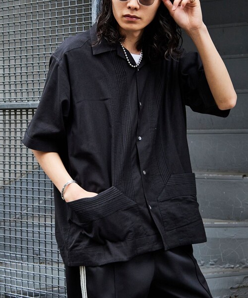 FREAK'S STORE/インド製 リラックスフィット キューバシャツ
