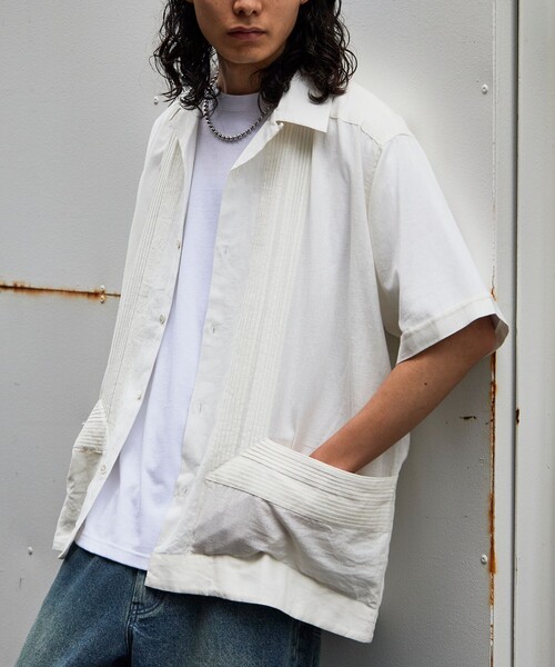FREAK'S STORE インド製　キューバシャツ　2枚セット FREAK'S STORE シャツ FREAK'S STORE/フリークスストア インド製