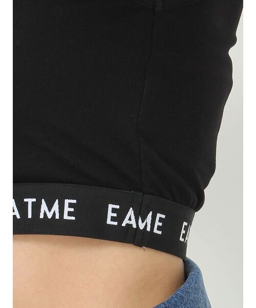 EATME（イートミー）の「ヘムロゴブラTOP（タンクトップ・レディース・ベージュ/ブラック・FREE）」の15枚目の写真