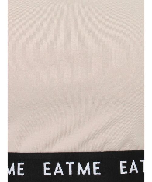 EATME（イートミー）の「ヘムロゴブラTOP（タンクトップ・レディース・ベージュ/ブラック・FREE）」の16枚目の写真