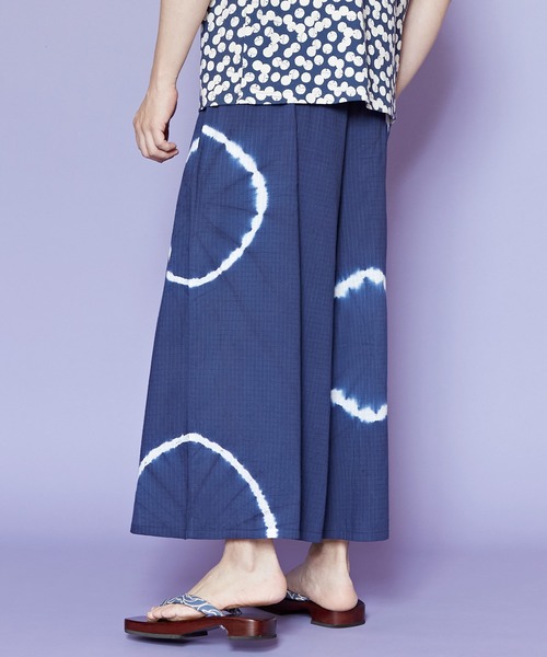 カヤ(カヤ)の「【カヤ】爽涼メンズワイドパンツ(その他パンツ・メンズ・ブラック/ネイビー/ダークグレー/ダークネイビー・FREE)」の10枚目の写真