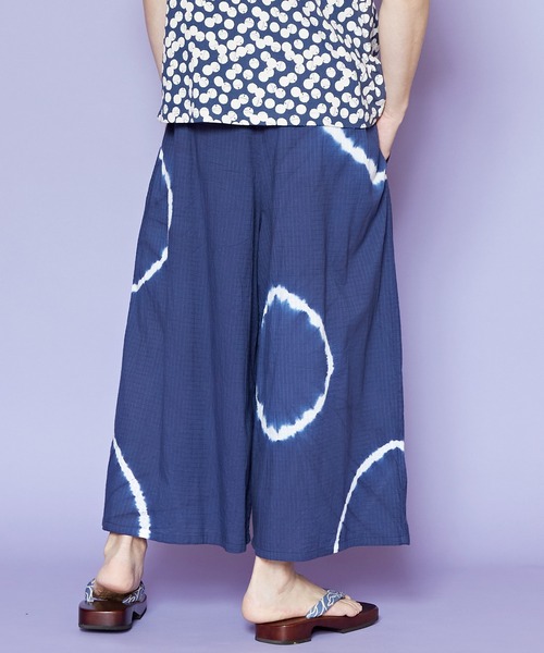 カヤ(カヤ)の「【カヤ】爽涼メンズワイドパンツ(その他パンツ・メンズ・ブラック/ネイビー/ダークグレー/ダークネイビー・FREE)」の11枚目の写真