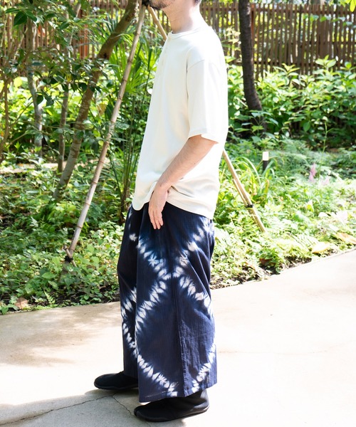 カヤ(カヤ)の「【カヤ】爽涼メンズワイドパンツ(その他パンツ・メンズ・ブラック/ネイビー/ダークグレー/ダークネイビー・FREE)」の22枚目の写真