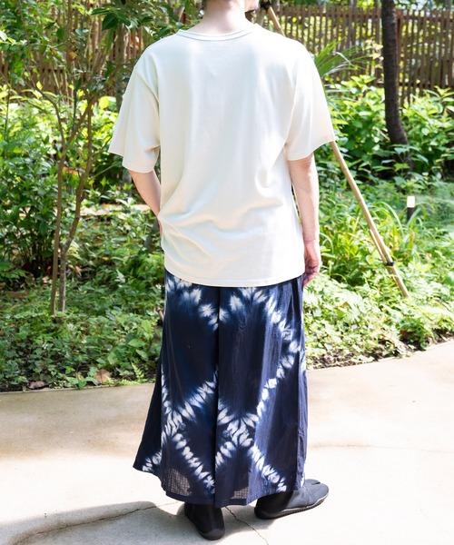 カヤ(カヤ)の「【カヤ】爽涼メンズワイドパンツ(その他パンツ・メンズ・ブラック/ネイビー/ダークグレー/ダークネイビー・FREE)」の15枚目の写真