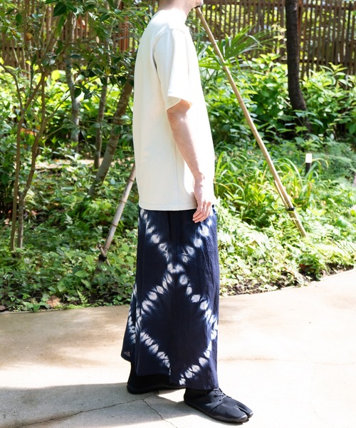 カヤ(カヤ)の「【カヤ】爽涼メンズワイドパンツ(その他パンツ・メンズ・ブラック/ネイビー/ダークグレー/ダークネイビー・FREE)」の16枚目の写真