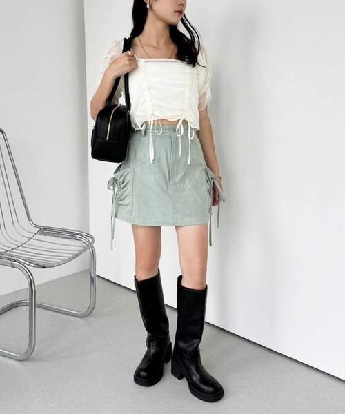 one after another NICE CLAUP（ワンアフターアナザーナイスクラップ）の「ハートミラー付きボストンバッグ（ボストンバッグ・レディース・シルバー/ピンク/ブラウン/ブラック・FREE）」の7枚目の写真