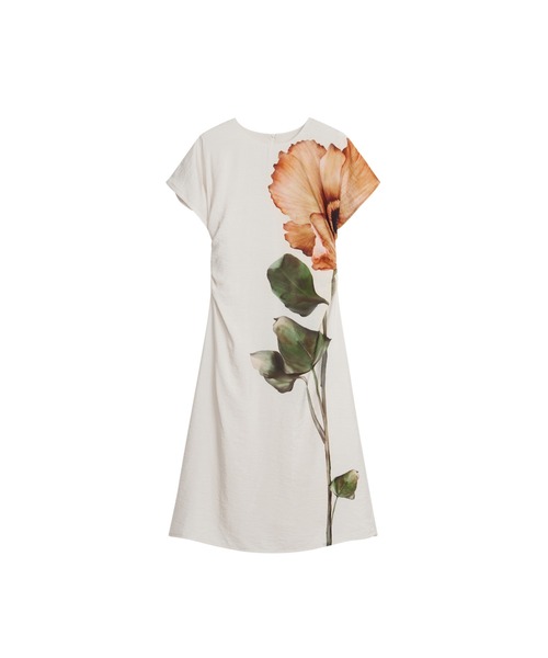 Desigual（デシグアル）の「ピーチブロッサム ワンピース（ワンピース・レディース・ブラウン・S/M/L/XL/XS）」の2枚目の写真