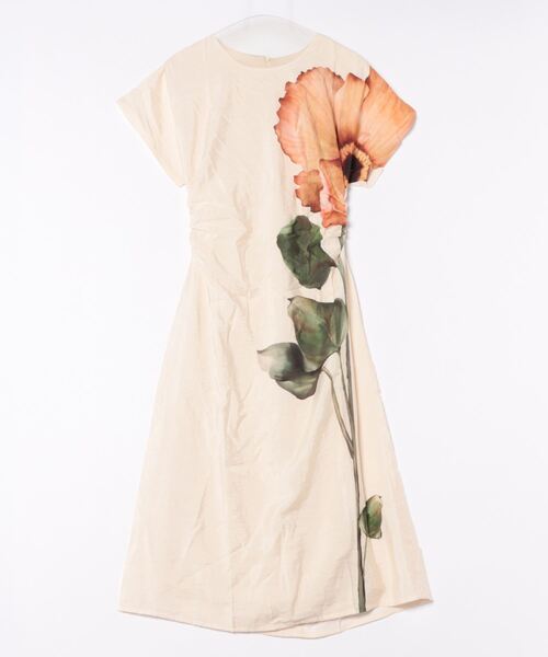 Desigual（デシグアル）の「ピーチブロッサム ワンピース（ワンピース・レディース・ブラウン・S/M/L/XL/XS）」の5枚目の写真