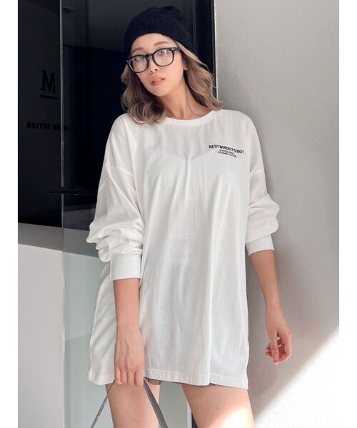 GYDA - 10/1迄限定値下げ/MIRROR9 longsleeve Tshirt WEB限定！！】DEGUST LOOSEロンT（Tシャツ/カットソー）｜GYDA