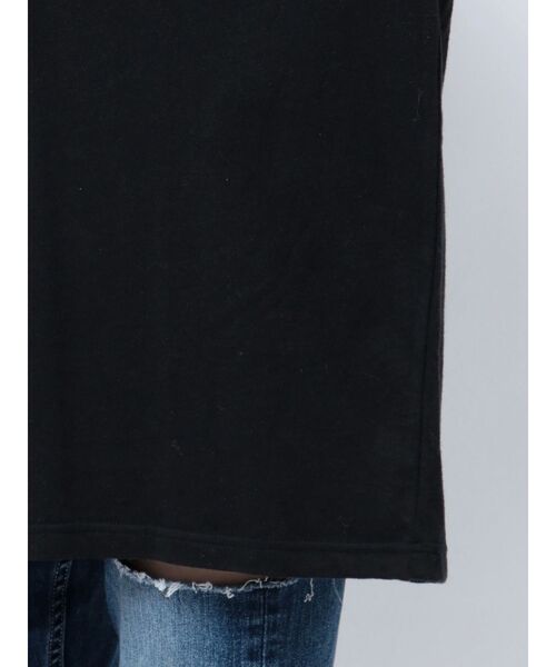 GYDA（ジェイダ）の「【WEB限定！！】DEGUST LOOSEロンT（Tシャツ/カットソー・レディース・ブラック/グレー/オフホワイト・FREE）」の9枚目の写真
