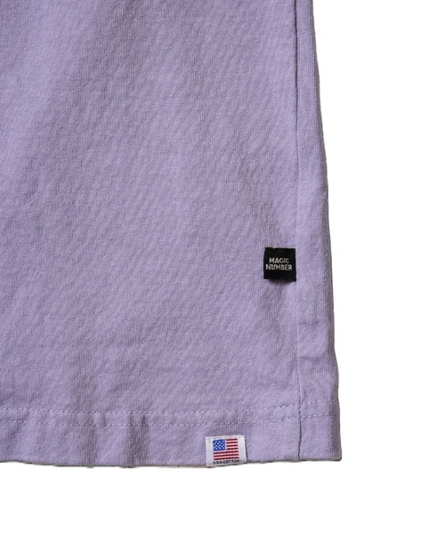 MAGIC NUMBER（マジック ナンバー）の「【MAGIC NUMBER】MAGIC NUMBER×BEDWIN & THE HEARTBREAKERS NESM ORIENTAL BUBBLE FONT S/S T-SHIRT（Tシャツ/カットソー・メンズ・ホワイト/パープル・MEDIUM/LARGE/X-LARGE）」の11枚目の写真