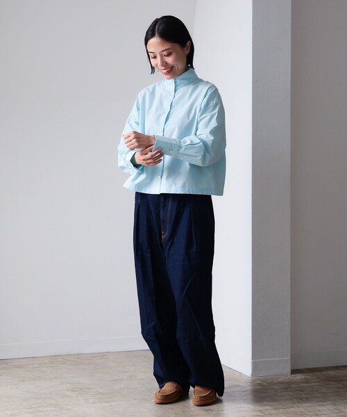SETTO（セット）の「SETTO / NAJA PANTS（デニムパンツ・レディース・インディゴブルー・SMALL）」の13枚目の写真