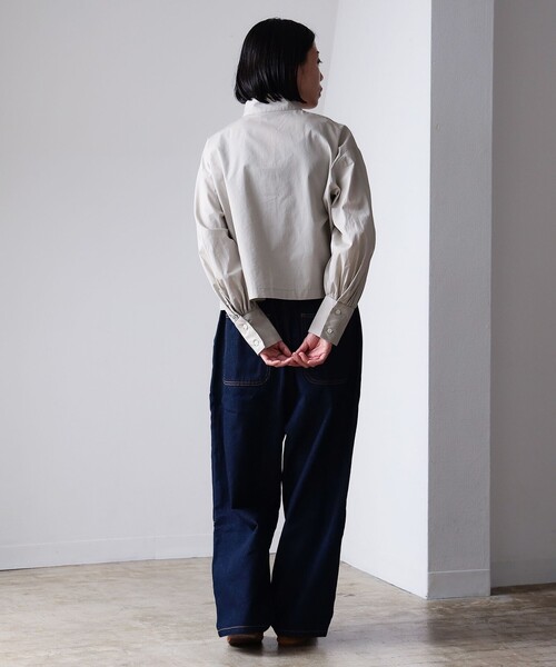 SETTO（セット）の「SETTO / NAJA PANTS（デニムパンツ・レディース・インディゴブルー・SMALL）」の15枚目の写真
