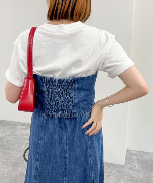 fredy emue（フレディエミュ）の「デニム/ミリタリービスチェ（シャツ/ブラウス・レディース・カーキ/サックスブルー/ブルー・38）」の11枚目の写真