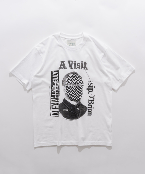 EDIFICE（エディフィス）の「TEXTILE PAINT (テキスタイルペイント)  クルーネック Tシャツ（Tシャツ/カットソー・メンズ・ホワイト×ホワイト/ブラック×ブラック/ホワイト系その他/ブラック系その他/ブラックミックス/ブラック/ホワイト/ライトホワイト・LARGE/X-LARGE/MEDIUM）」の3枚目の写真