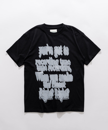 EDIFICE | TEXTILE PAINT (テキスタイルペイント)  クルーネック Tシャツ(Tシャツ/カットソー)