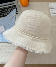 AMELY（エミリー）の「フリンジサマーニットハット（ハット）」