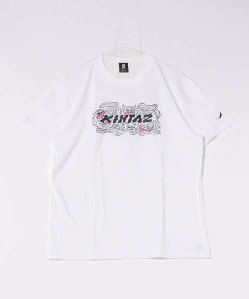ARCHIVER(アーカイバ)の「【8】【it】【KINJAZ】Graphic T(Tシャツ/カットソー・メンズ・ホワイト・LARGE/MEDIUM)」の1枚目の写真