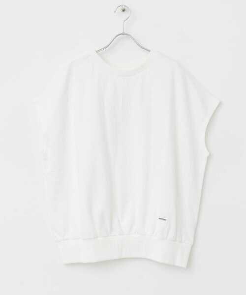 CHIGNON（シニヨン）の「『別注』CHIGNON×ROSSO　フレンチスエット（Tシャツ/カットソー・レディース・グレー/ホワイト・FREE）」の7枚目の写真