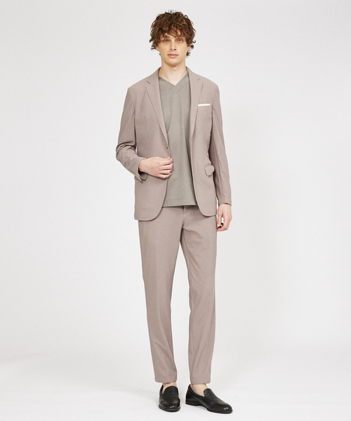 DESIGNWORKS(デザインワークス)の「【セットアップ対応】メッシュパンツ(スラックス・メンズ・ブルー系その他/ダークネイビー/ベージュ・46/48/50/44)」の9枚目の写真