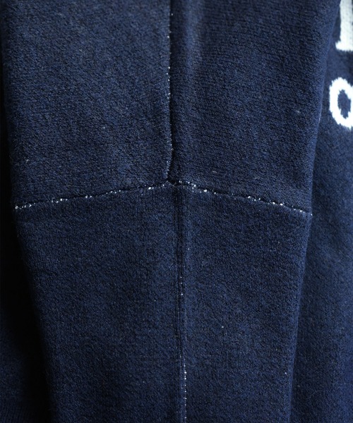 Riberry(リベリー)の「ロゴジャガードニット(ニット/セーター・レディース・ネイビー/杢グレー・FREE)」の4枚目の写真