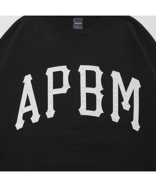 APPLEBUM（アップルバム）の「“APBM” Crew Sweat（スウェット・メンズ・ブラック/アッシュグレー・MEDIUM/LARGE/X-LARGE）」の12枚目の写真