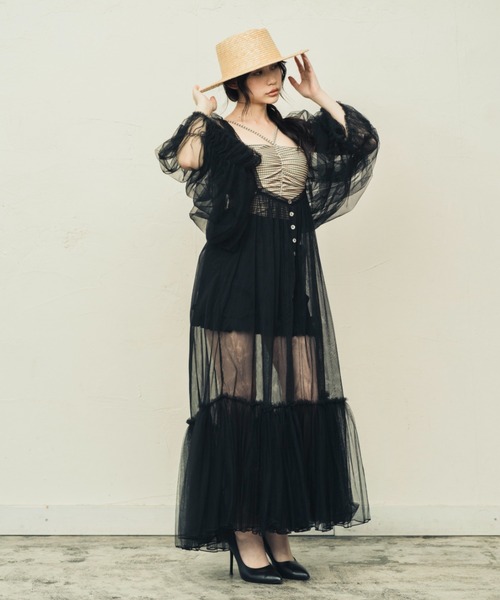 ORIENT(オリエント)の「RYE【ライ】麦わらキャノチェハット(ハット・レディース・ブラック/ナチュラル・FREE)」の22枚目の写真