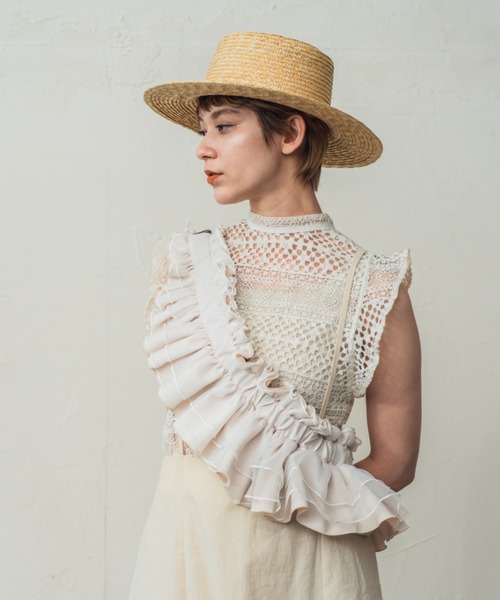 ORIENT MILLINERY ハット 麦わら帽子 RYE【ﾗｲ】麦わらキャノチェハット（ハット）｜ORIENT