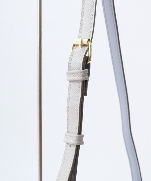 Legato Largo(レガートラルゴ)の「Legato Largo たすかるっかばん 2WAYミニショルダーバッグ(ショルダーバッグ・レディース・ライトグレー/ブラック/グレイッシュベージュ/モカ・FREE)」の13枚目の写真
