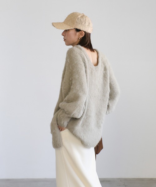 select MOCA（セレクトモカ）の「シャギーキャップ（キャップ・レディース・ブラック/ベージュ・FREE）」の12枚目の写真