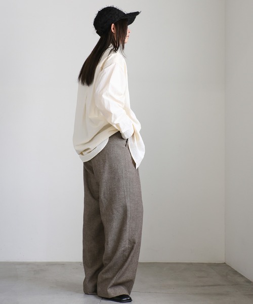 select MOCA（セレクトモカ）の「シャギーキャップ（キャップ・レディース・ブラック/ベージュ・FREE）」の19枚目の写真