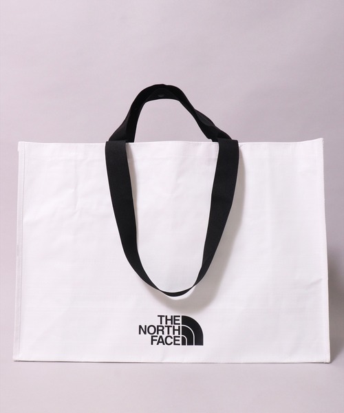 THE NORTH FACE（ザノースフェイス）の「(IT)【THE NORTH FACE】White Label ショッパー バッグ[Lサイズ]（エコバッグ/サブバッグ・メンズ・オフホワイト/ライトホワイト・ONE SIZE）」の12枚目の写真