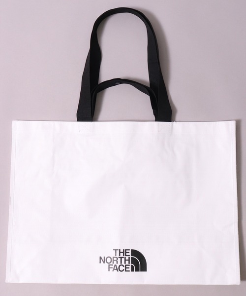 THE NORTH FACE（ザノースフェイス）の「(IT)【THE NORTH FACE】White Label ショッパー バッグ[Lサイズ]（エコバッグ/サブバッグ・メンズ・オフホワイト/ライトホワイト・ONE SIZE）」の16枚目の写真