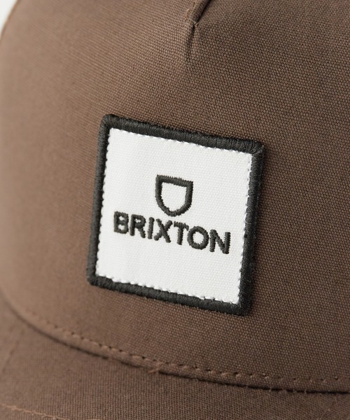 ブリクストン ALPHA BLOCK X C MP MESH CAP 11673 BRIXTON Alpha Block X C MP Mesh Cap, Black, One Size at