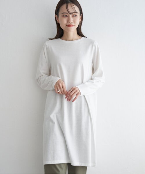 ikka（イッカ）の「ニットベストアンサンブルワンピース（ワンピース・レディース・ブラック/グリーン系その他/スモークグレー・M/L/S）」の12枚目の写真