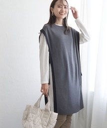 ikka | ニットベストアンサンブルワンピース(ワンピース)