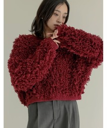 Re:EDIT | [2024 AUTUMN COLLECTION]フリンジヤーンニットプルオーバー(ニット/セーター)