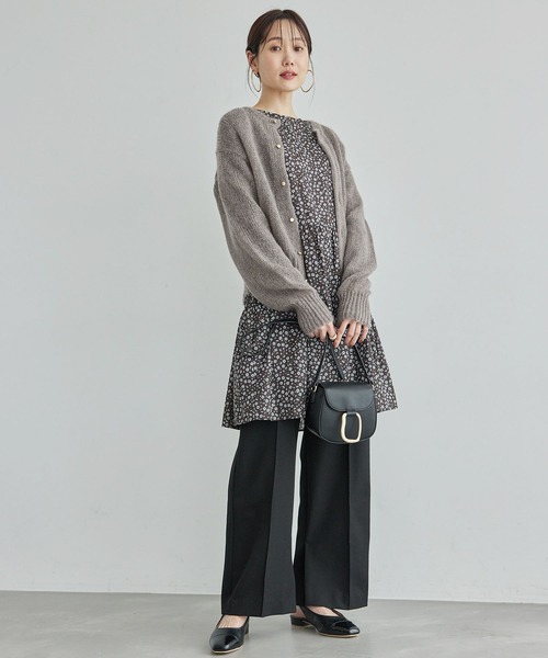 セール】モヘヤ混メタル釦カーディガン（カーディガン/ボレロ）｜ROPE